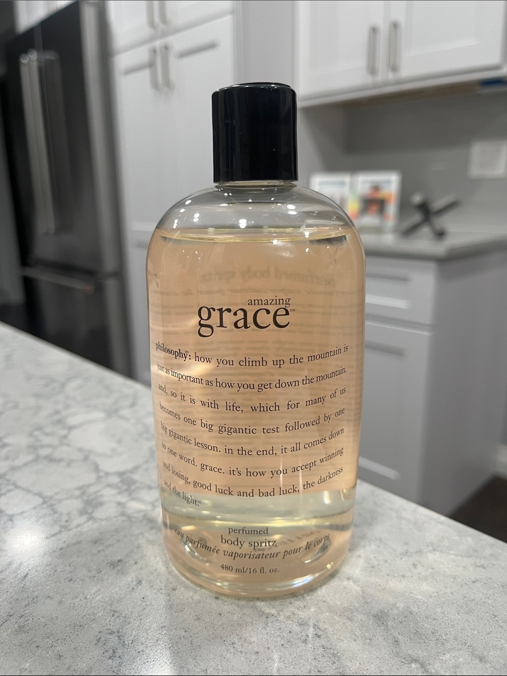 Philosophy Amazing Grace Body Spritz-16 Oz. Seal lifted to smell scent-New
